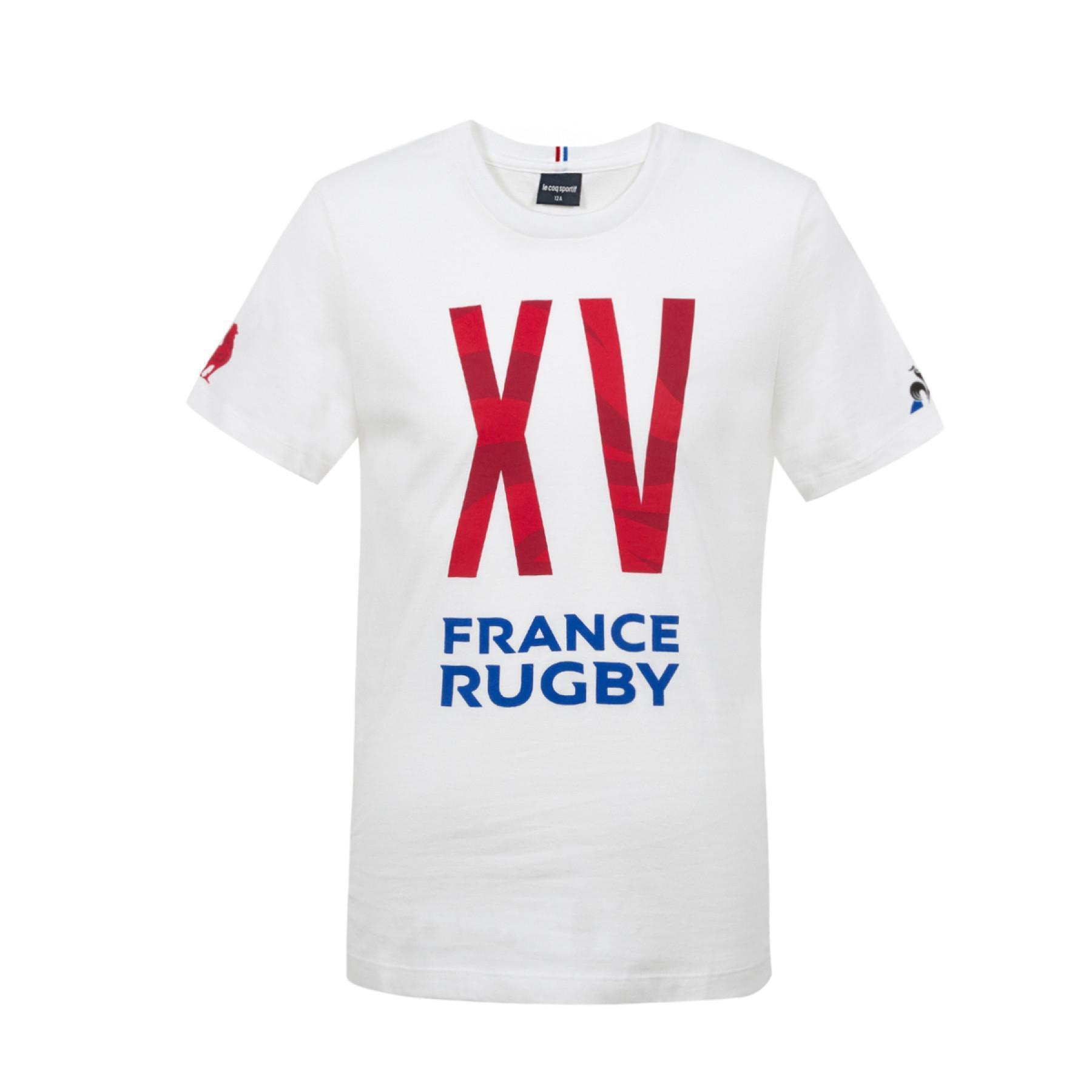 T-shirt för barn XV de France fan n°1
