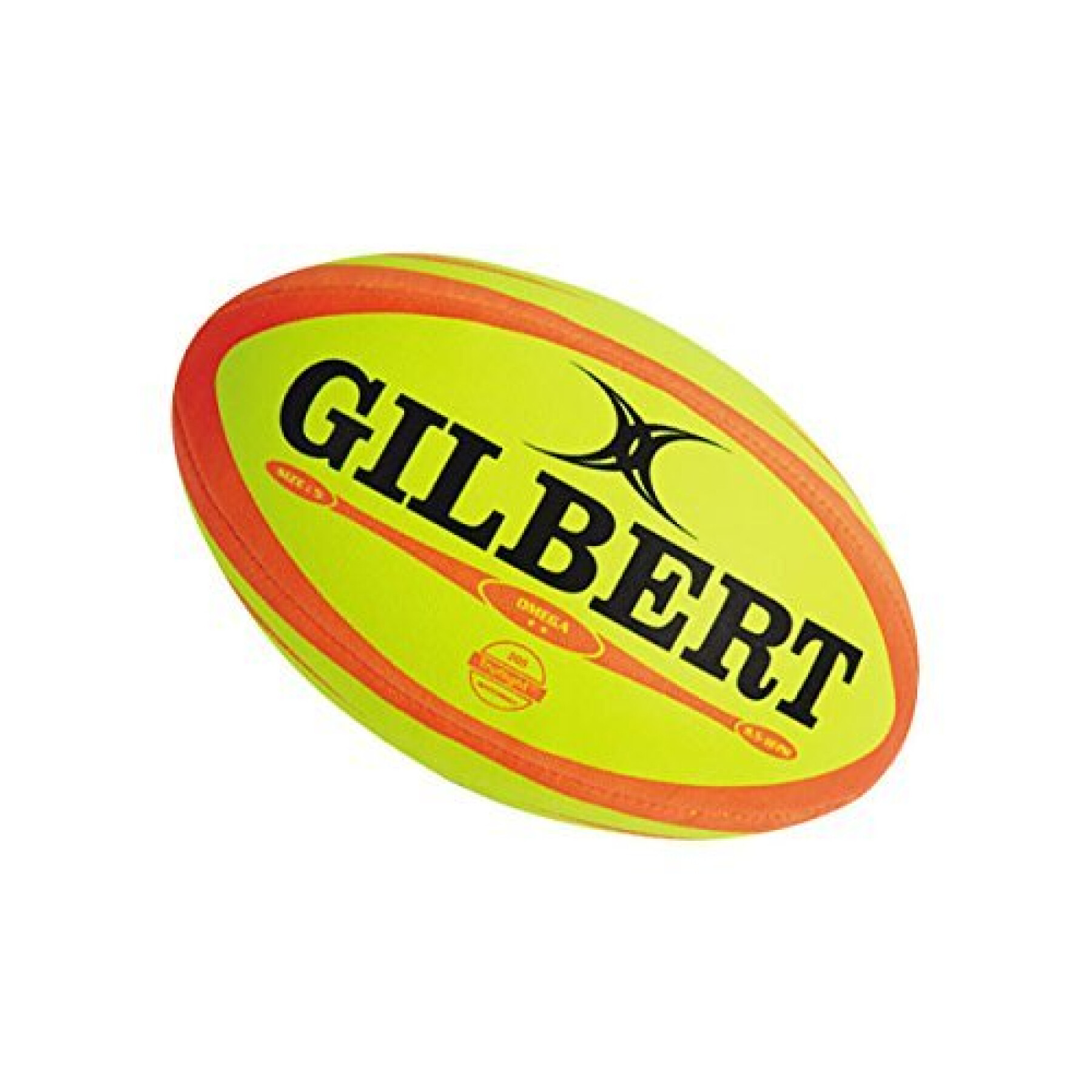 Rugbyboll Gilbert Omega Fluo