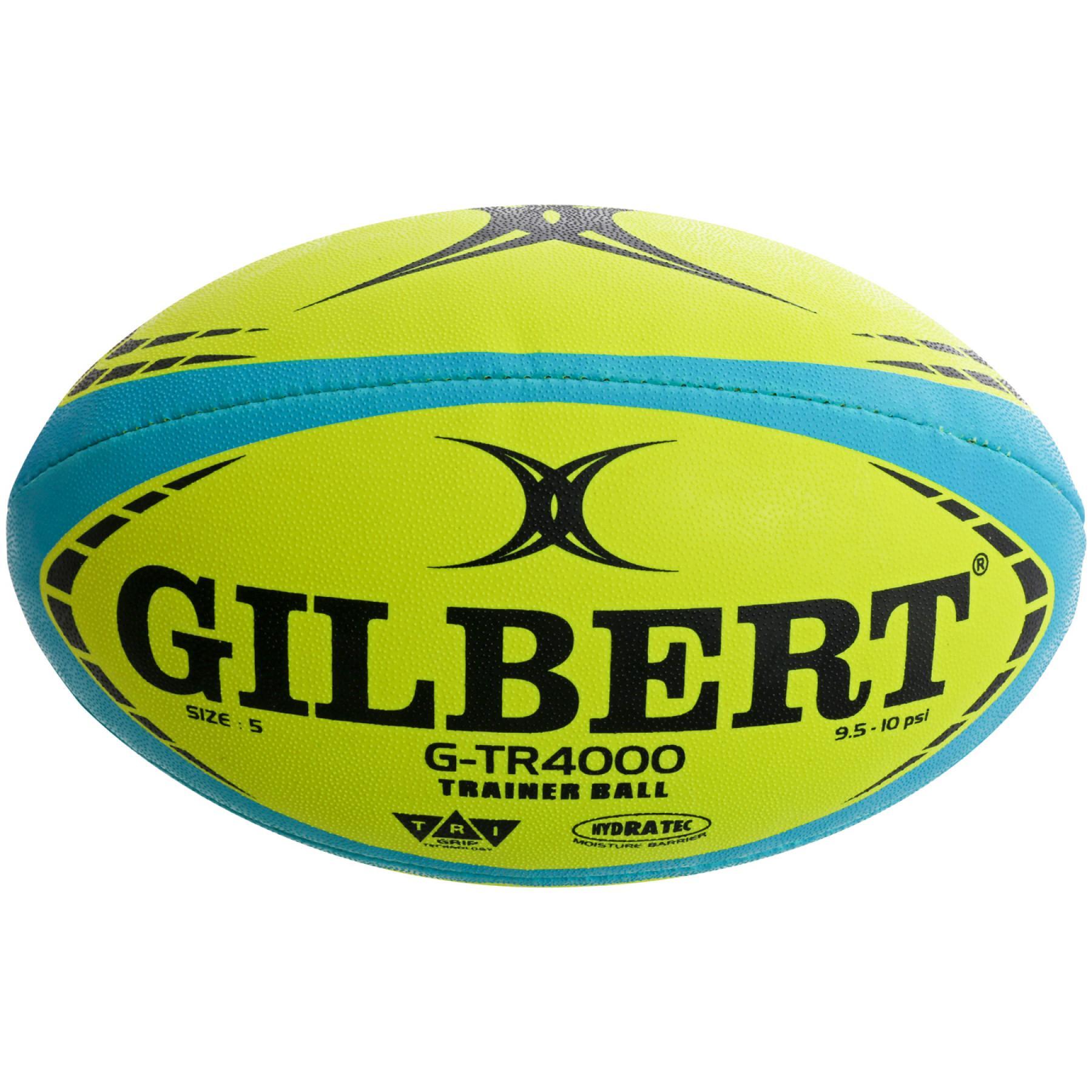 Rugbyboll Gilbert G-TR4000 Trainer Fluo (taille 3)