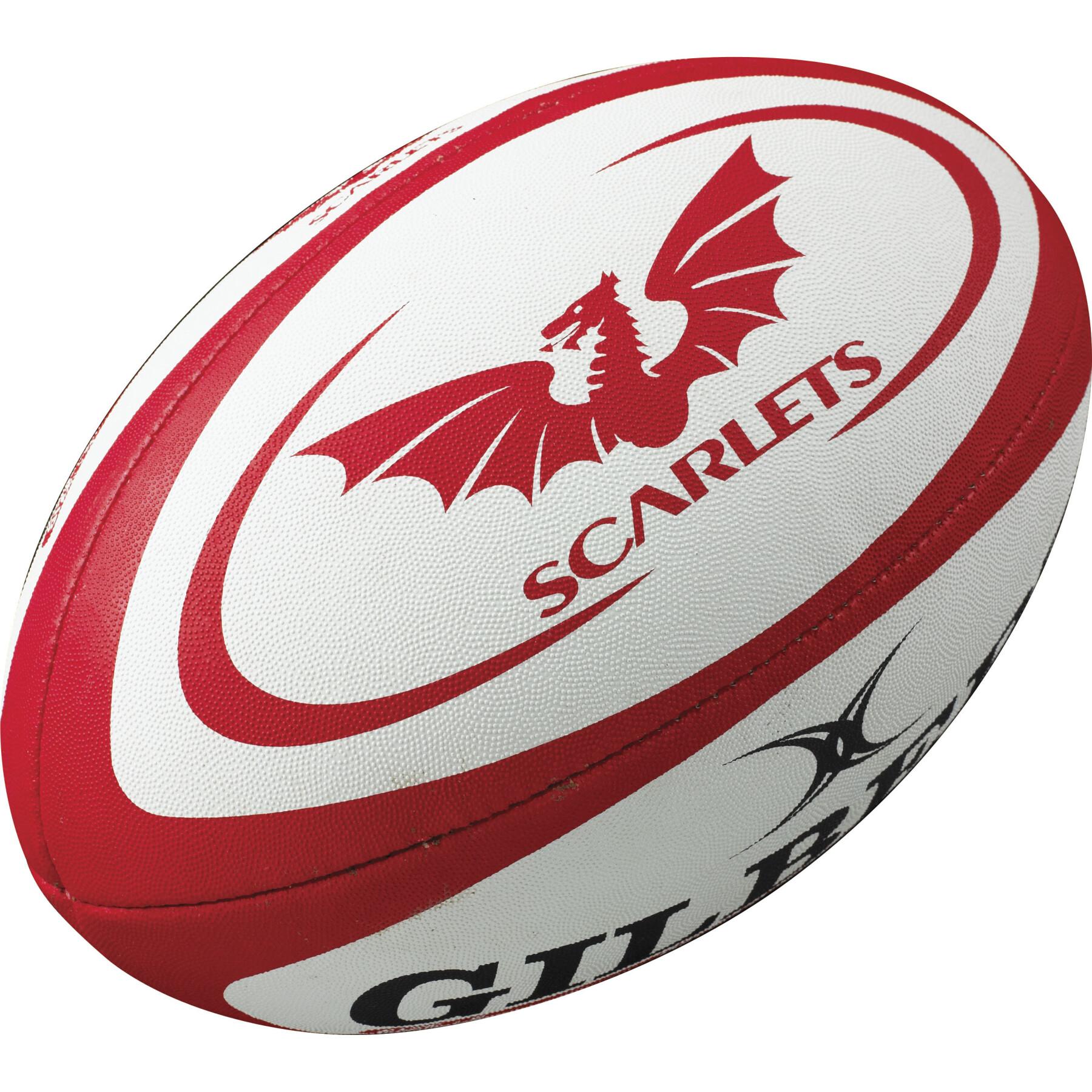 Mini rugbyboll Gilbert Scarlets (taille 1)