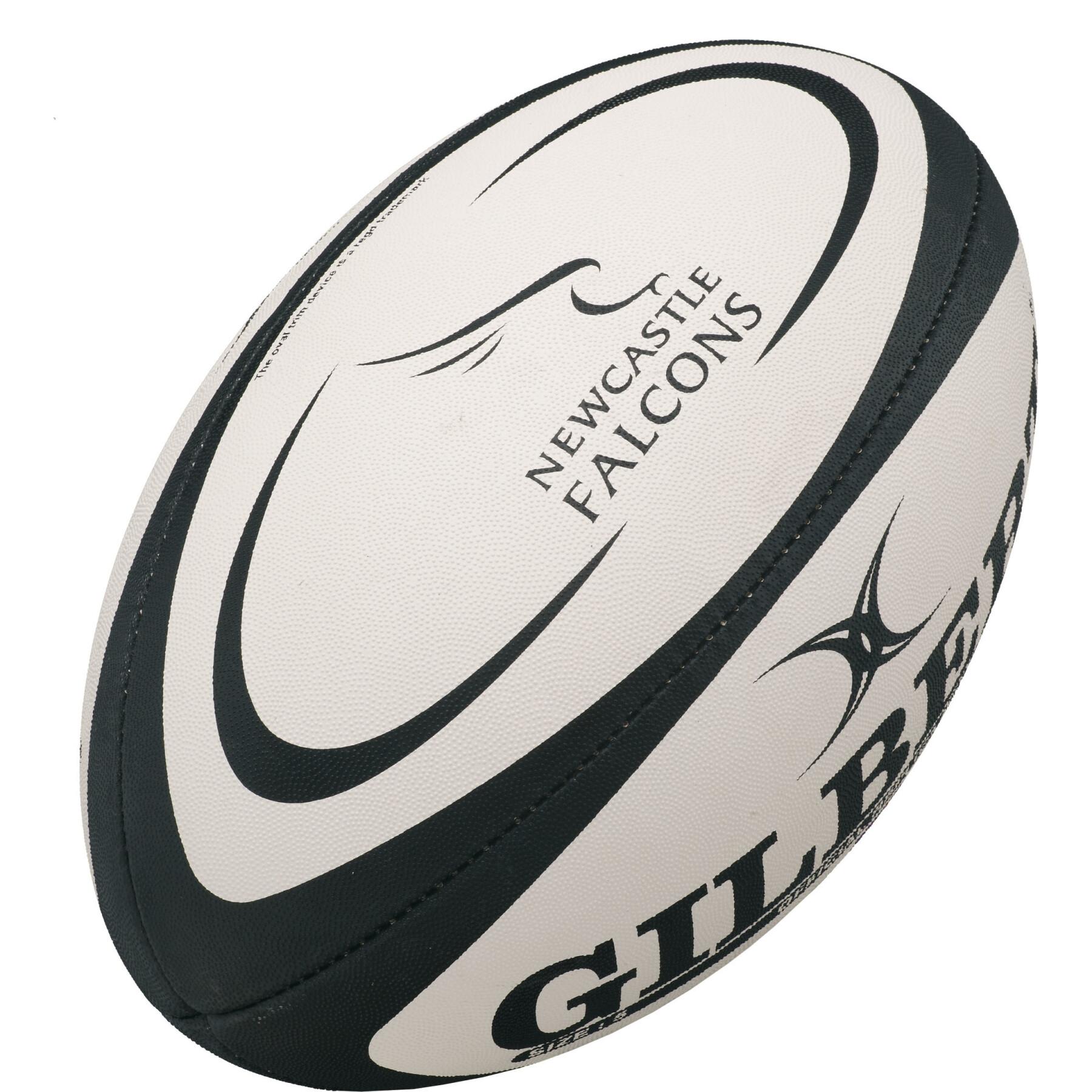 Midi rugbyboll Gilbert Newcastle Falcons (taille 2)