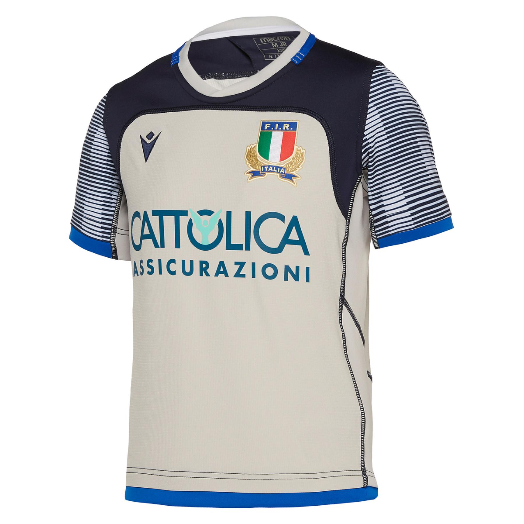 T-shirt för barn Italie rugby 2019