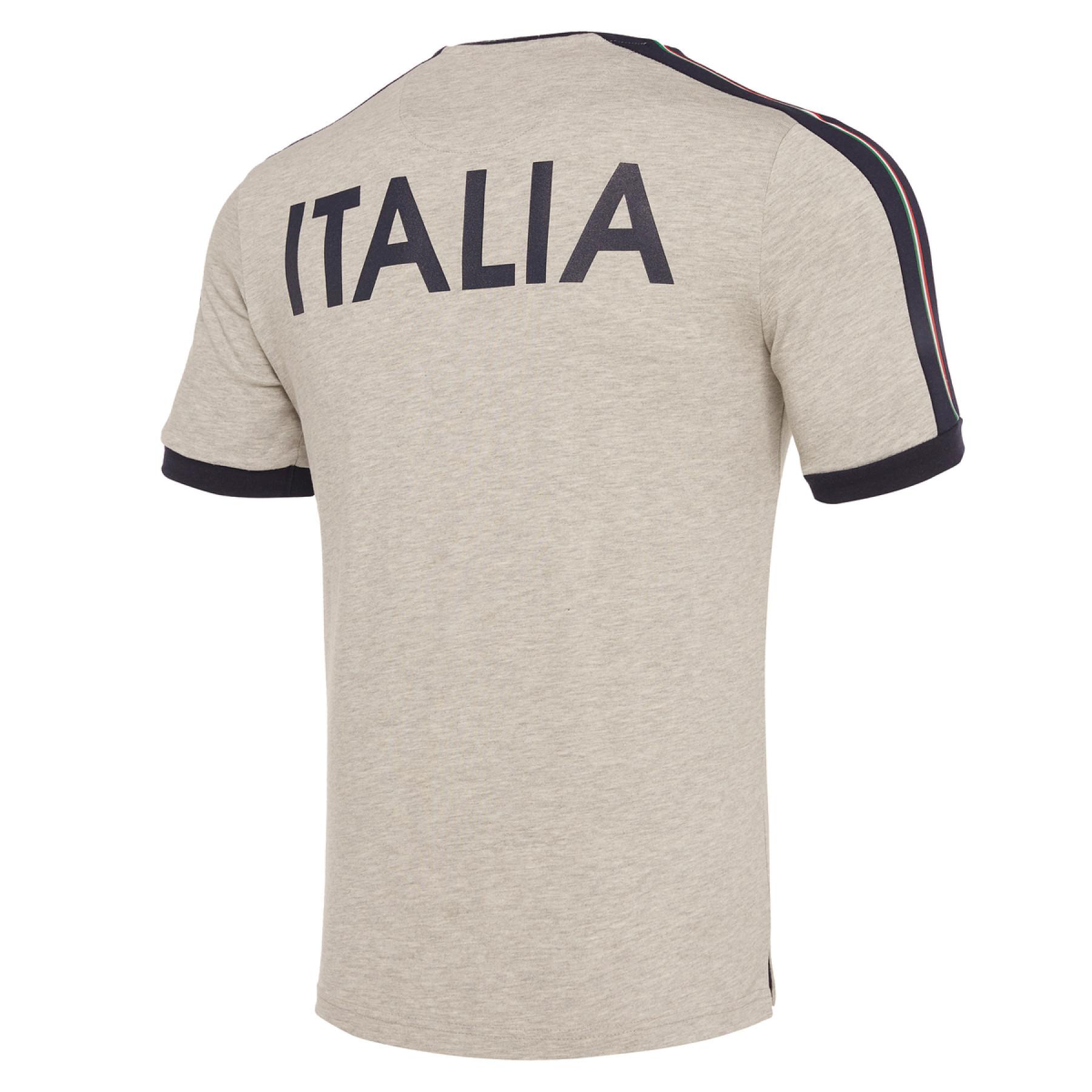 T-shirt i bomull Italie rubgy 2019