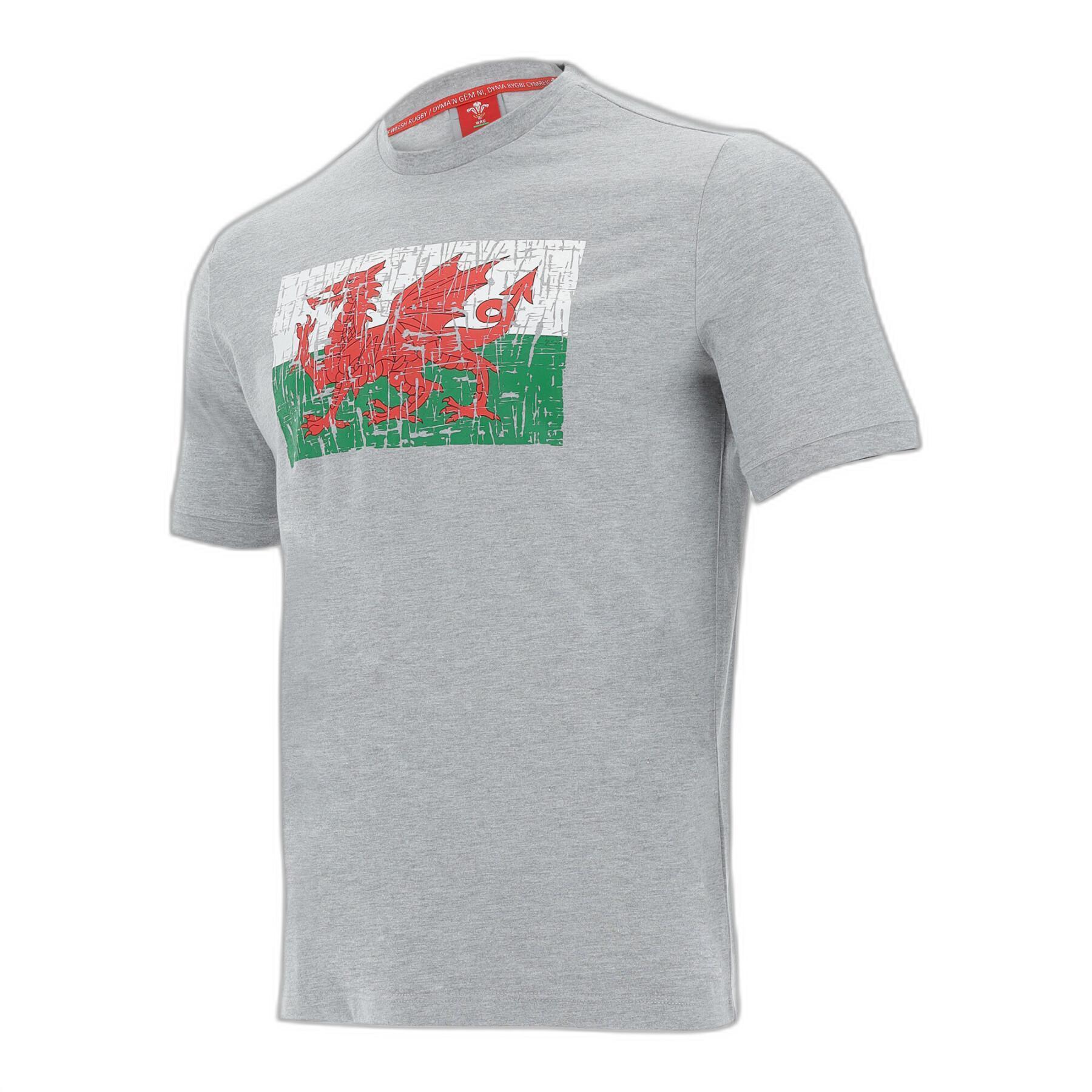 T-shirt i bomull Pays de Galles Rugby XV 2020/21