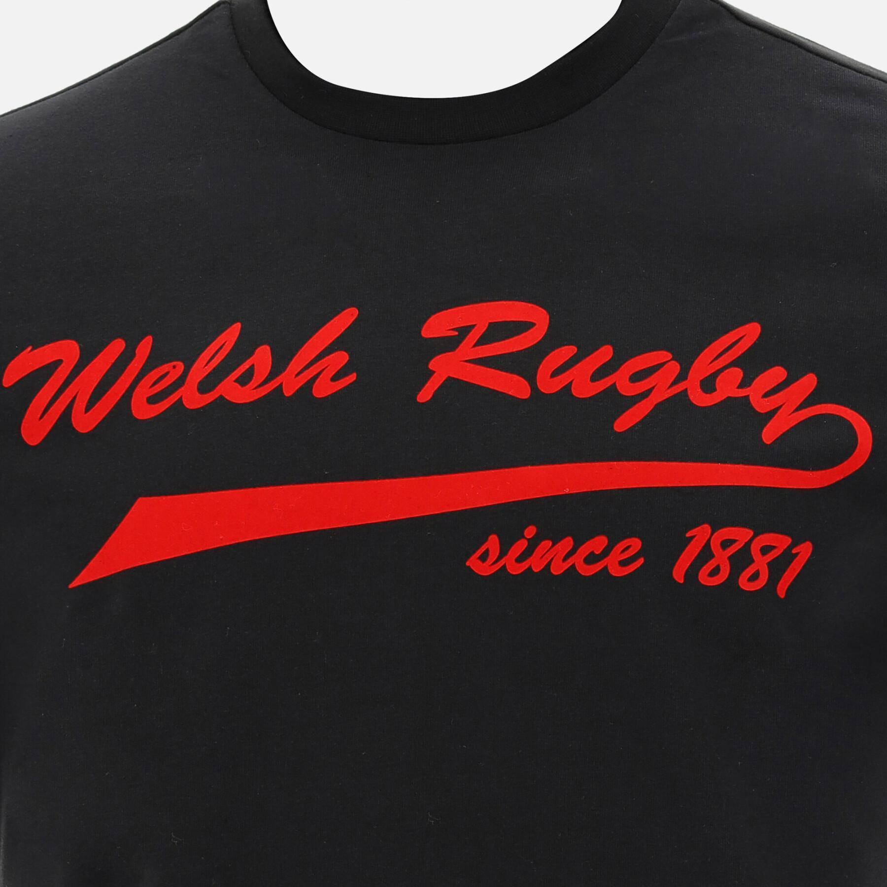 T-shirt i bomull Pays de Galles rugby 2020/21