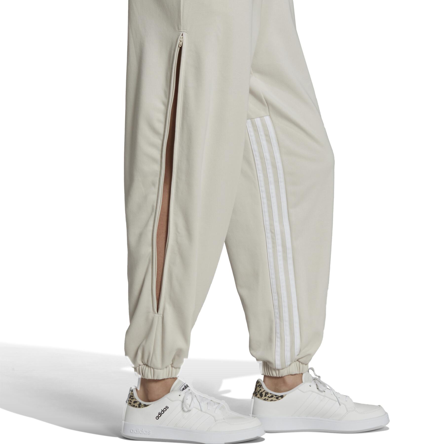 3-streckad joggingdräkt för damer med dragkedjor i sidorna adidas Hyperglam Oversized
