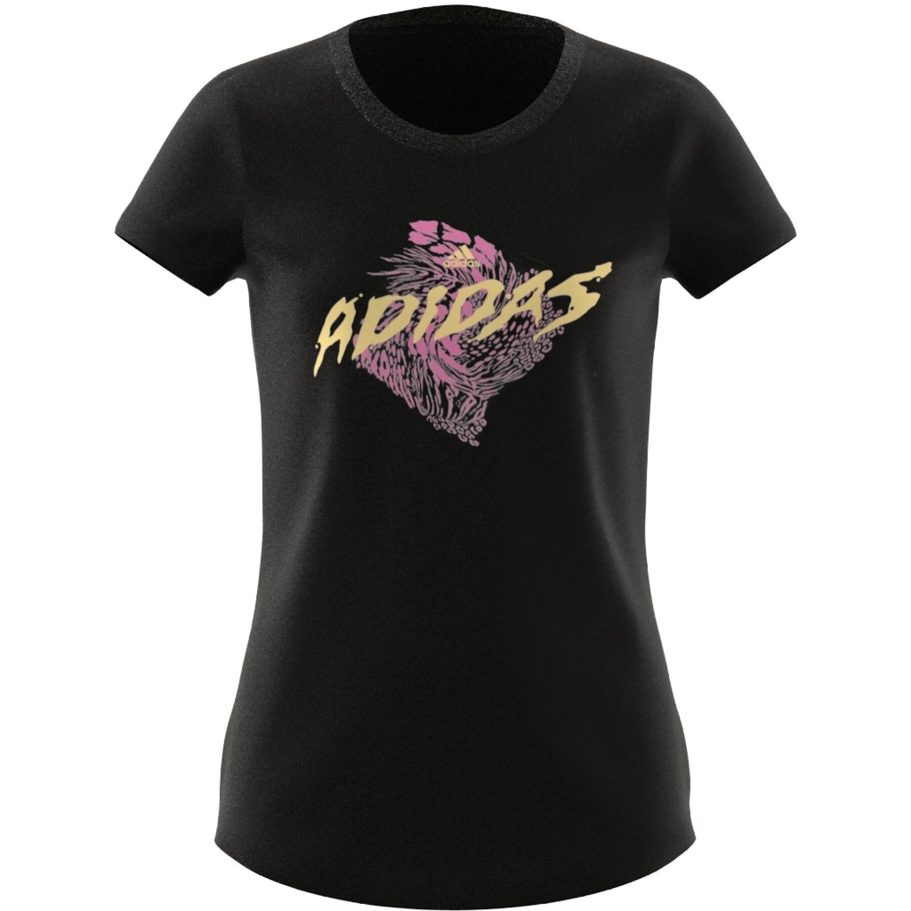 Grafisk T-shirt för flickor adidas