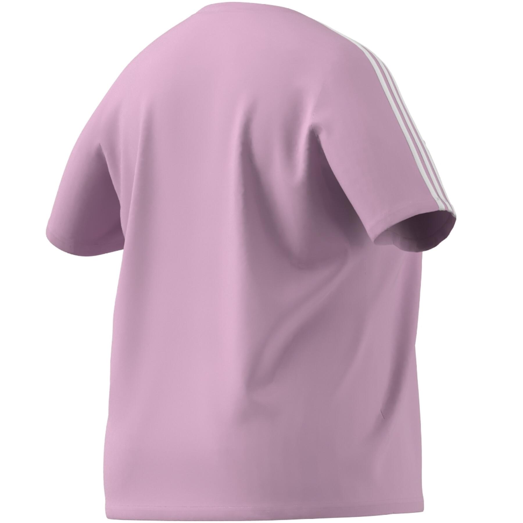 T-shirt med 3 ränder och passform för kvinnor adidas Essentials GT