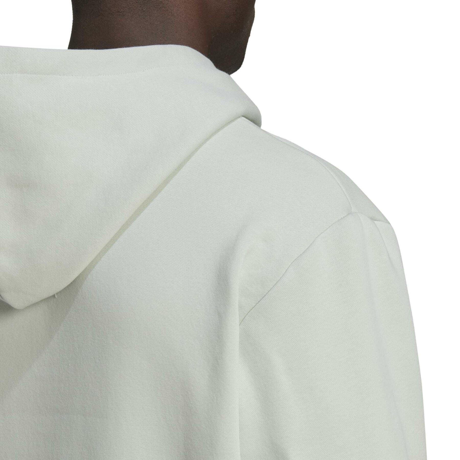 Fleece-tröja med logotyp adidas Essentials Giant