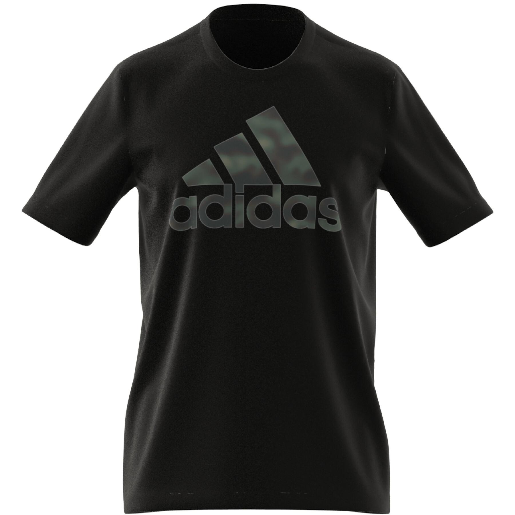 T-shirt med kamouflagetryck adidas Essentials
