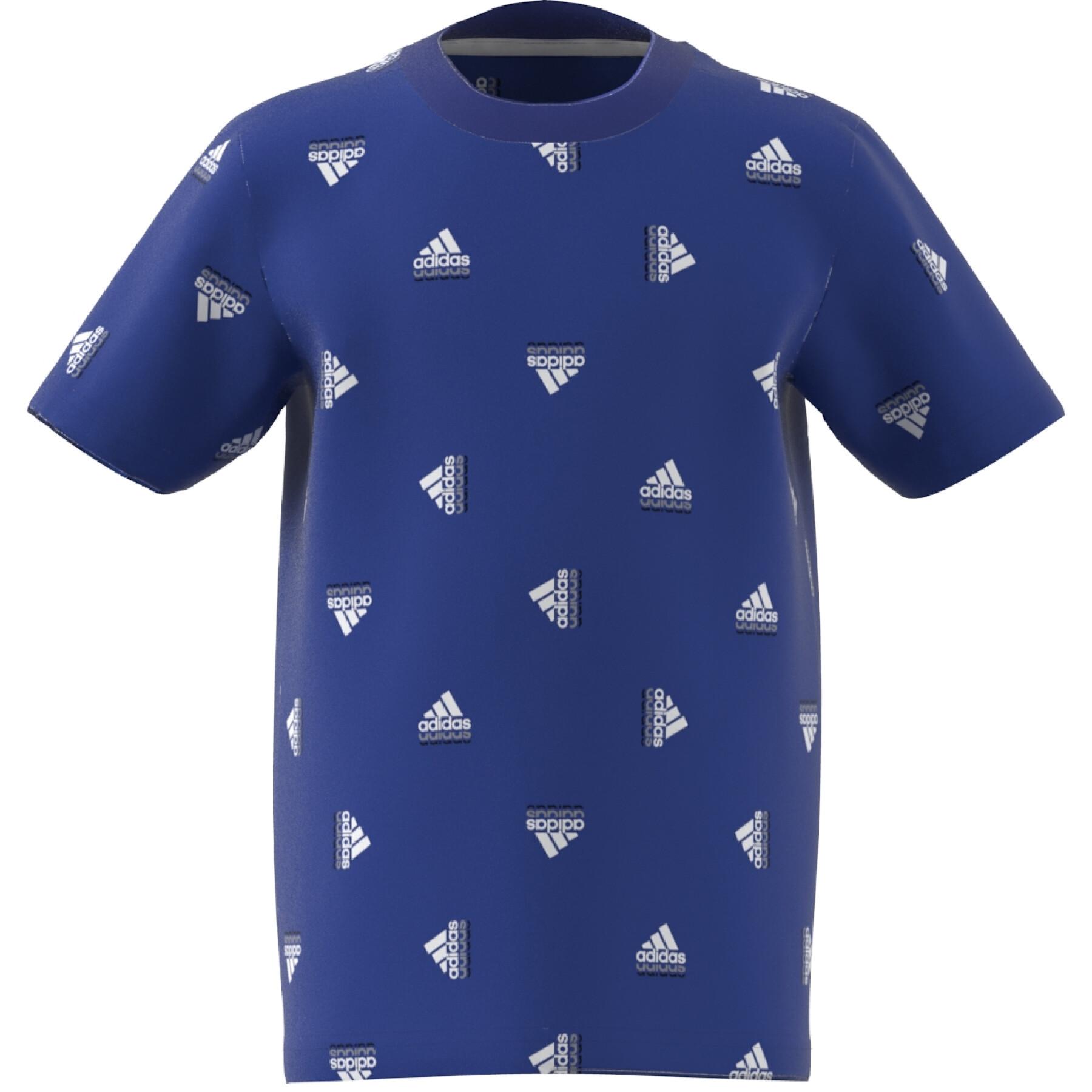T-shirt för barn adidas Essentials Seasonals Brand Love