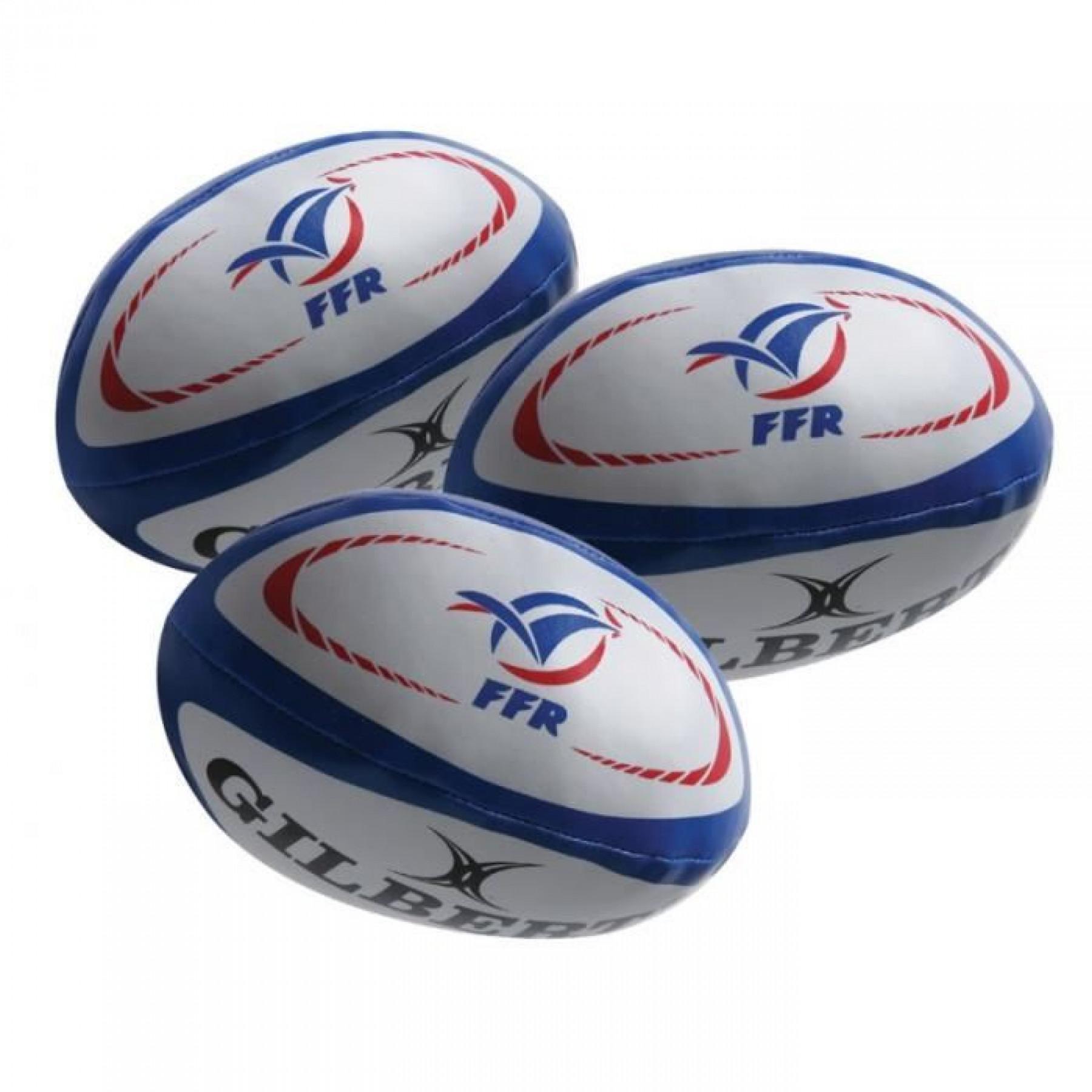 Jongleringsboll för rugby Gilbert France (x3)