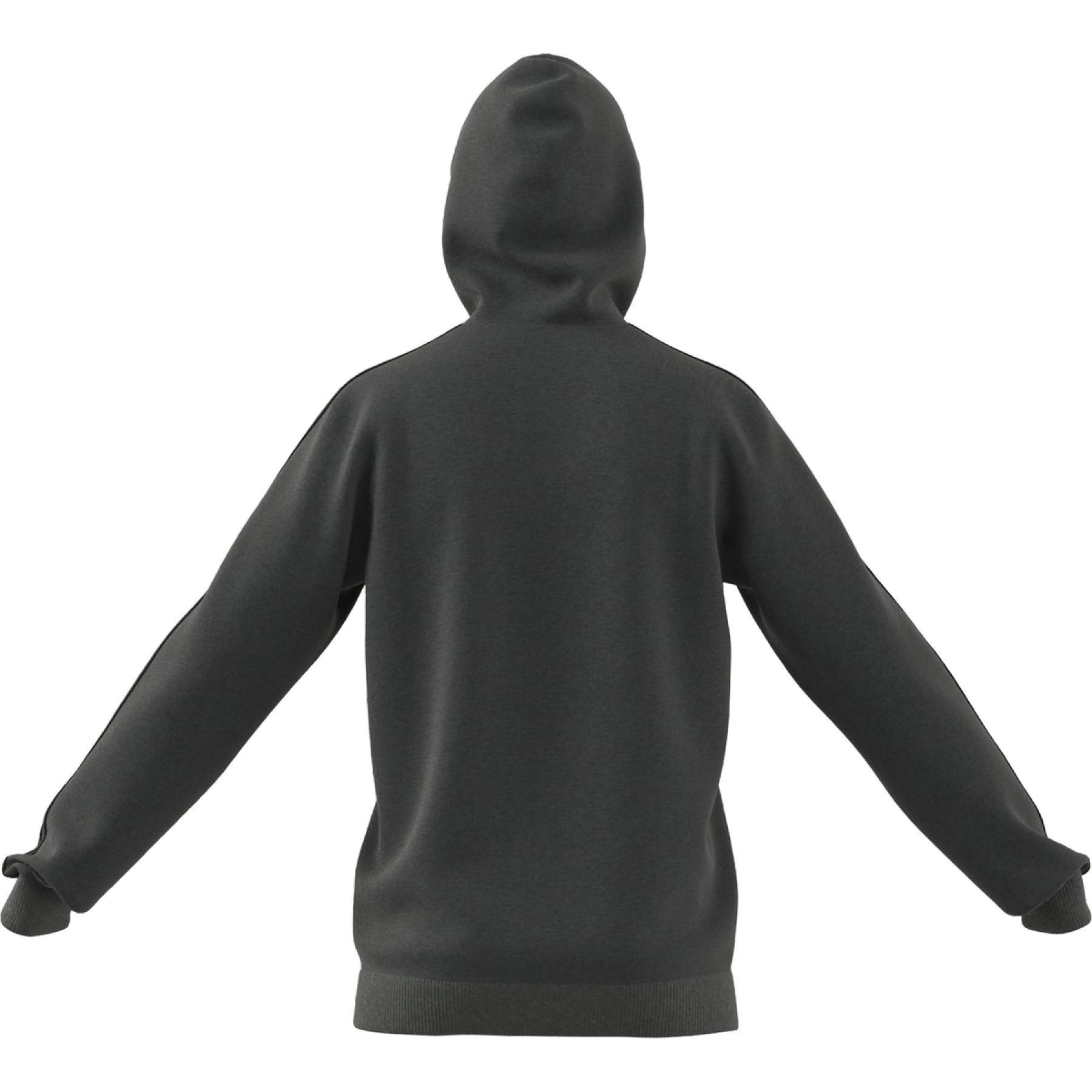 Sweatshirt med huva adidas Essentials Fleece 3-Bandes
