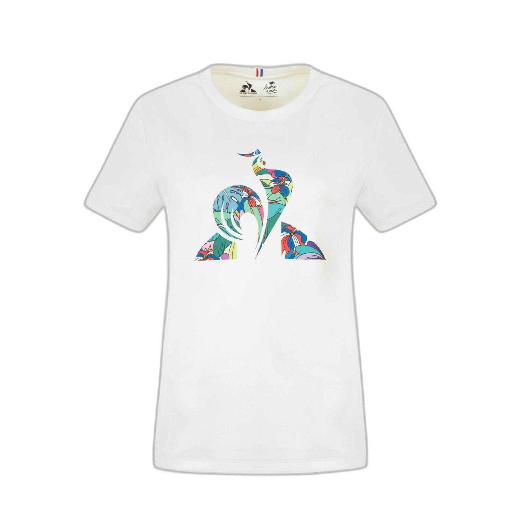 T-shirt för kvinnor Le Coq Sportif Leona Rose N°2