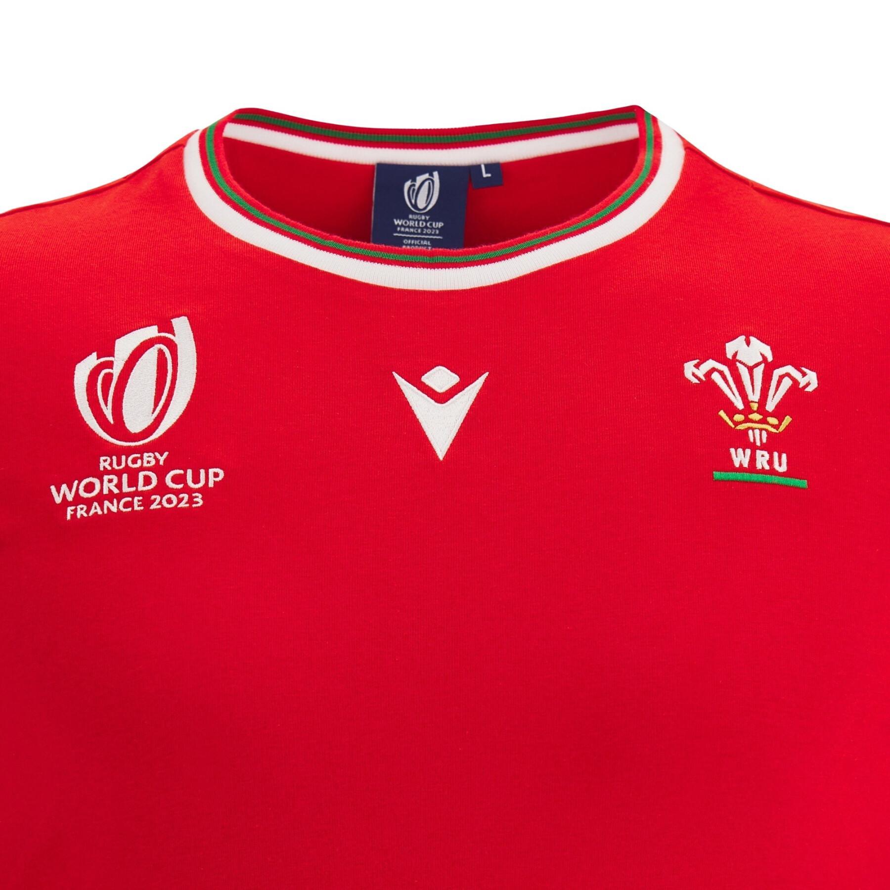 Tröja för barn Pays de Galles Rugby XV Merch RWC Country 2023