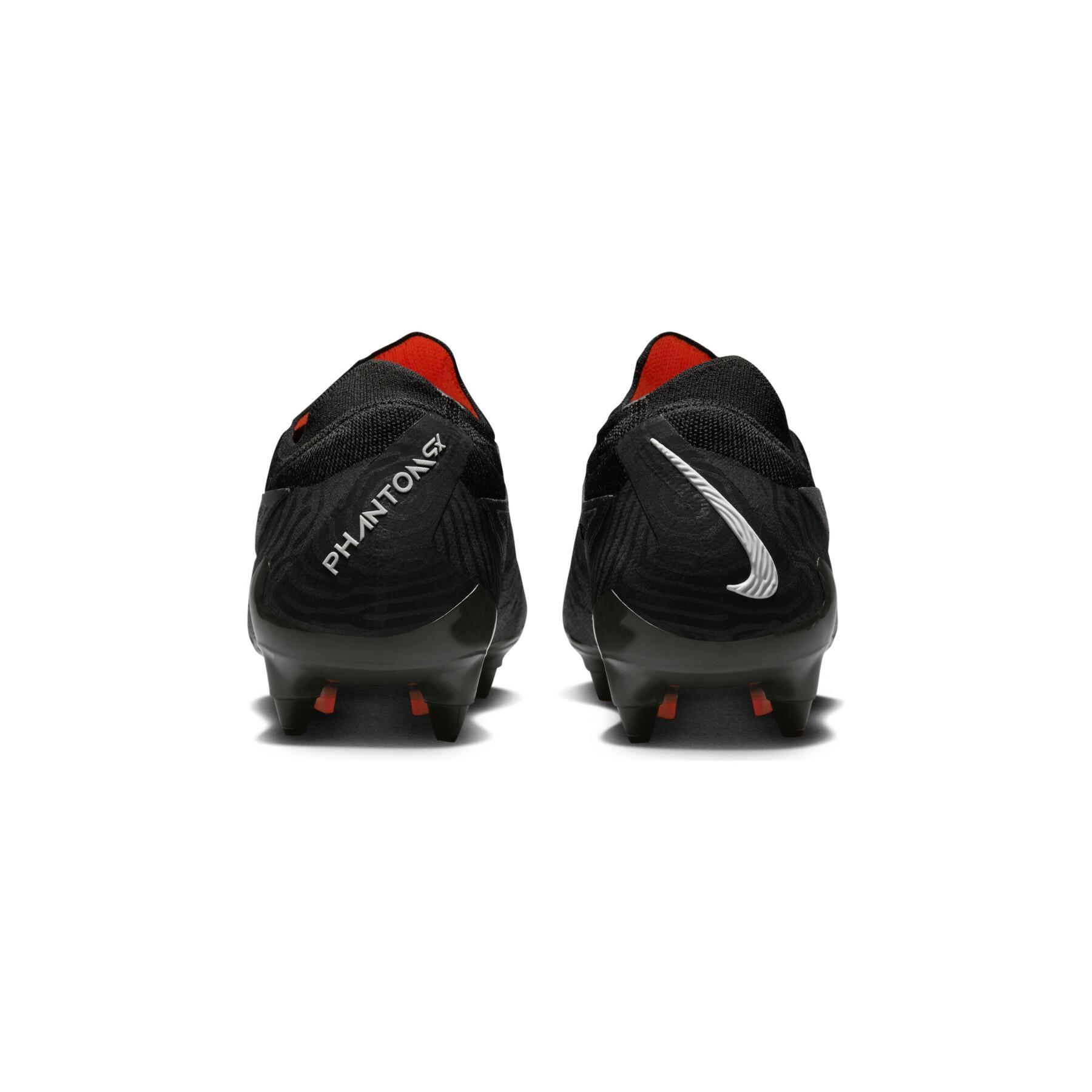 Fotbollsskor Nike Grip Phantom GX Elite SG-Pro Anti-Clog Traction - Black Pack