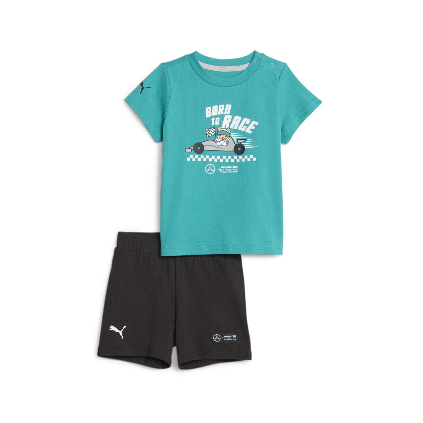 T-shirt och shorts för baby Puma MAPF1 Graphic