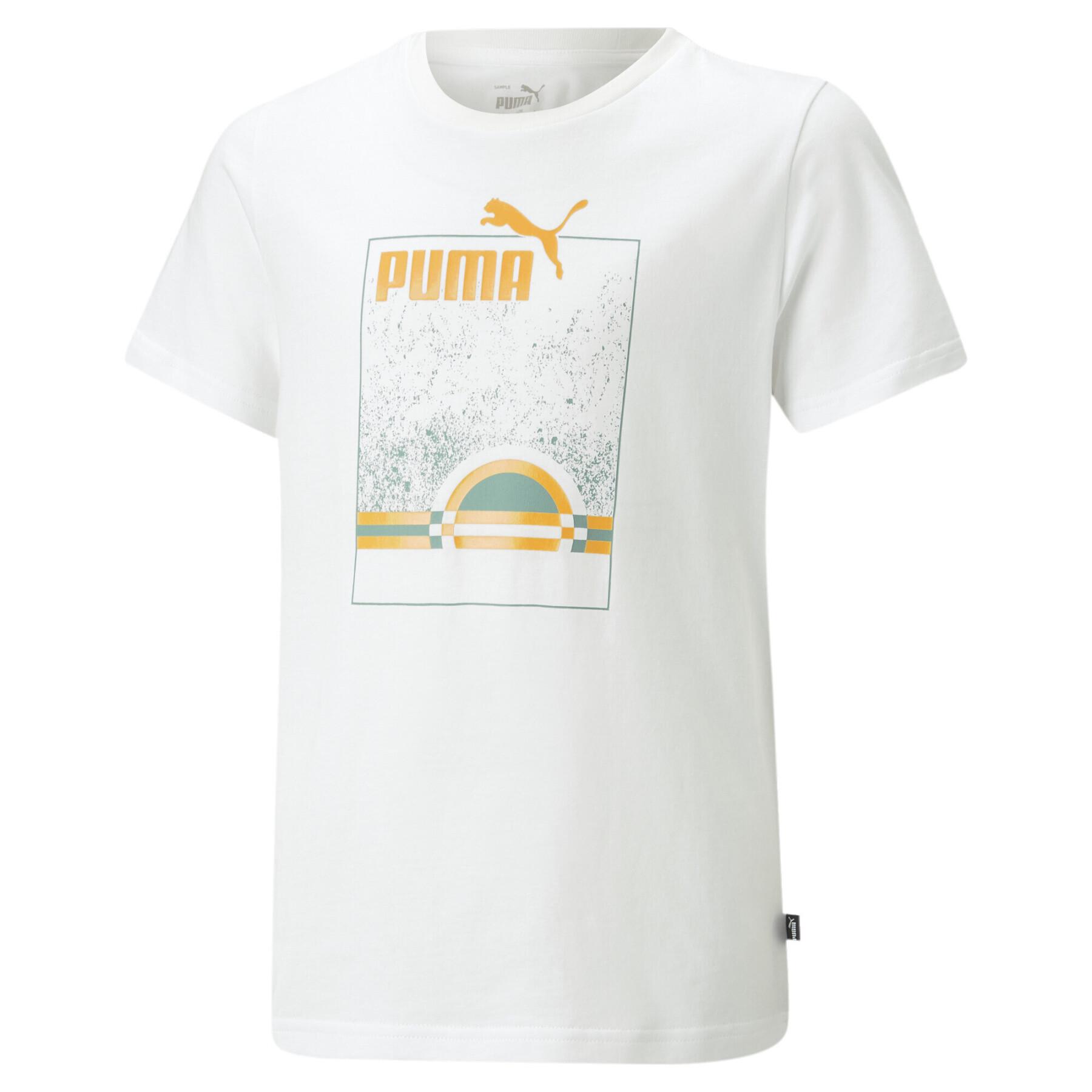 T-shirt för barn Puma Ess+ Street Art Summer