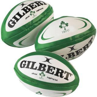 Jongleringsboll för rugby Gilbert Irlande (x3)
