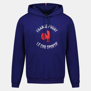 Rugby France-hoodie för barn Le Coq Sportif