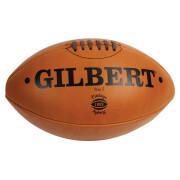 Vintage rugbyboll i läder Gilbert (taille 5)