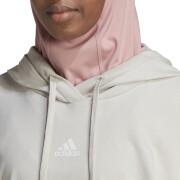 3-stripe sweatshirt för kvinnor med utskurna detaljer adidas Hyperglam