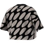 T-shirt för kvinnor adidas Marimekko Future Icons 3-Stripes (GT)