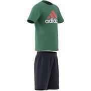 T-shirt och shorts för barn adidas Essentials Logo