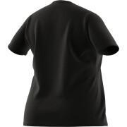 T-shirt i stor storlek för kvinnor adidas Essentials Logo